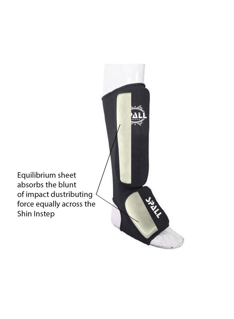 Spall Shin Instep Guard Protective Leg Pad For Wrestling Sparring Karate MMA Muay Thai Boxing Kickboxing Sports Training Protective Gear Ideal For Men And Women - Image 2